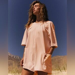 Free people movement Hot shot tee romper